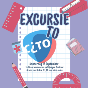 Excursie naar Cito 2026