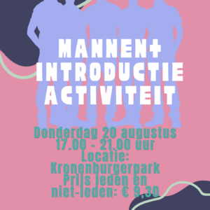 Mannen+ Introductie activiteit 2026