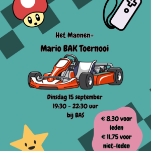 Mannen+ Mario Bak Toernooi